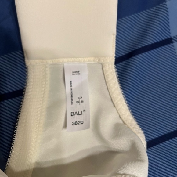 NWT Bali Women's Double Support Wireless Bra,Comfortsoft Wirefree Bra,Df3820 - Picture 8 of 8